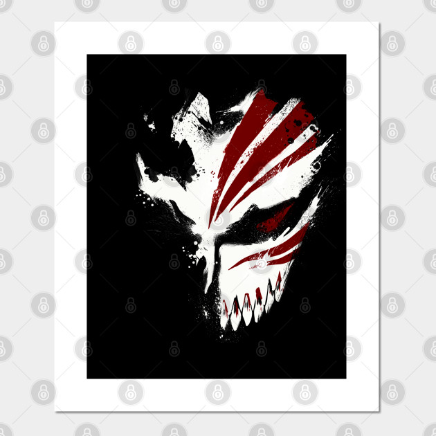 Kurosaki Ichigo hollow mask - Dark red