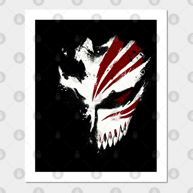 Kurosaki Ichigo hollow mask - Dark red